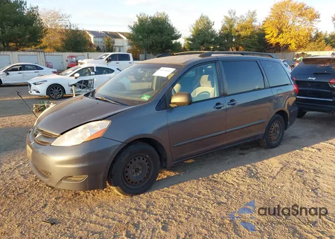 2008 Toyota Sienna Le from USA, damaged, VIN 5TDZK23C68S105301